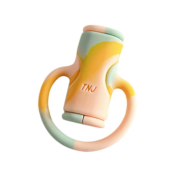 Cable Winder Anti-break Charger Cable Cover for iPhone (Yellow Green Gradient) Sywqhk Para estrenar