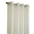 thumbnail image 5 of Commonwealth Thermavoile 72" Grommet Curtain Panel in Ivory, 5 of 5