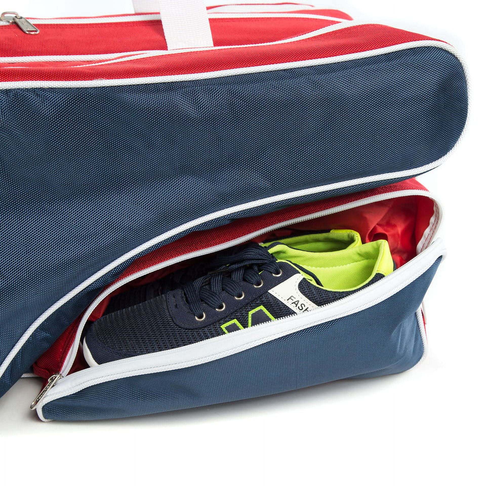 K-Cliffs Blue Red White Tennis Badminton Squash Racket Bag