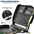 thumbnail image 4 of FORMRS Zipper Binder with Shoulder Strap 2-inch Ring 500 Sheet Capacity File Bag, Beige Abstract, 4 of 5