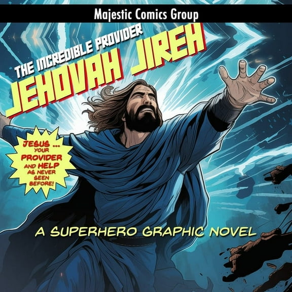 Majestic Comics Group Jehovah Jireh - The Incredible Provider: A Superhero Graphic Novel, Book 1, (Paperback)