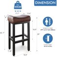 Counter Height Bar Stools 24 Inch Barstools for Kitchen Island Counter