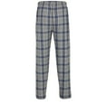 thumbnail image 3 of Men's Heather Gray/Navy Lehigh Valley IronPigs Harley Flannel Pants, 3 of 3