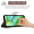 thumbnail image 5 of for Moto G Power 2023 Wallet Case RFID Blocking Card Slots Holder with Shoulder&Crossbody Strap, Magnetic Folio Kickstand Handbag Flip Phone Cover for Motorola Moto G Power 2023, White, 5 of 8