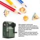 thumbnail image 5 of Manual Pencil Sharpener 7 Speeds Adjustable Pencil Tips Portable Handheld Pencil Sharpener for 6 to 8mm Pencil Charcoal, 5 of 5