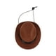 thumbnail image 5 of Sombrero de vaquero para mascotas, lindo y divertido sombrero de vaquero para perros, gatos, perros, fiestas, festivales, uso diario, marrón, 5 of 5