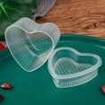 thumbnail image 3 of Sushi Mold Portable Multi Shape Rice Ball Non Stick Mould DIY Sandwich Bento Kitchen Decoration Accessories for Camping Heart, 3 of 9