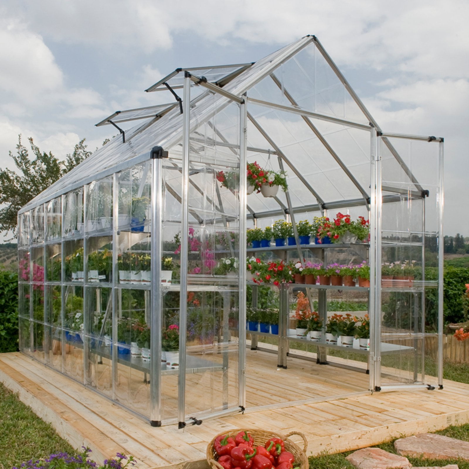 Palram Snap and Grow Greenhouse, 8' x 20' by Palram