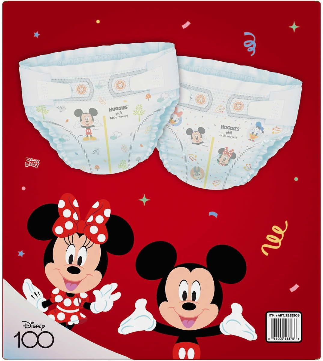 Huggies Plus Diapers, Size 5 (27+ Pounds), 144 Count