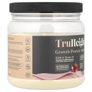 TruHeight Growth Protein Shake, Kids & Teens 4+, Strawberry Milk, 14 oz (400 g)