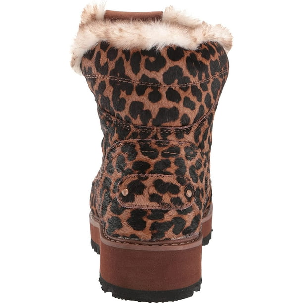 Roxy Womens Sadie Lace-Up Boots Snow, Cheetah Print, 9 - Walmart.ca