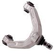 thumbnail image 5 of 2pcs Front Upper Control Arm Suspension Kit for Hummer H3 2006-2010 & H3T 2009-2010, Left & Right Driver Passenger Side, Silver Powder Coated, Replaces K621676 K621675, 5 of 6
