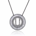 thumbnail image 1 of Collier Pendentif Alphabet A-Z Breloques Femme Chaîne Lettre Initiale, 1 of 9