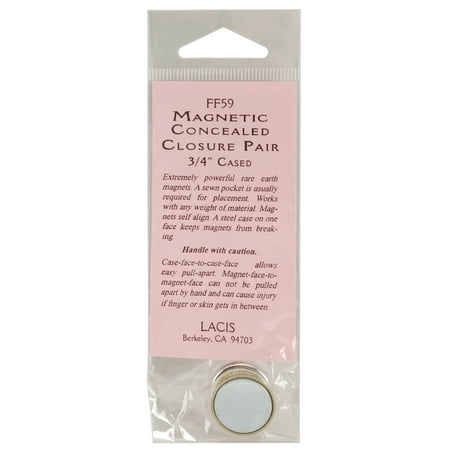 Lacis Magnetic Concealed Closure Pair 3/4"-