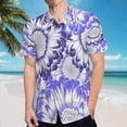 thumbnail image 5 of High Quality Hawaiian Shirts for Men Short Sleeve Aloha Beach Shirt Floral Summer Casual Button Down Shirts Blouses 6Y9K6Q, 5 of 7