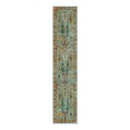 thumbnail image 2 of Unique Loom Calypso Collection Area Rug - Kaiso (2' 7" x 12' Runner Aqua/Navy Blue), 2 of 6