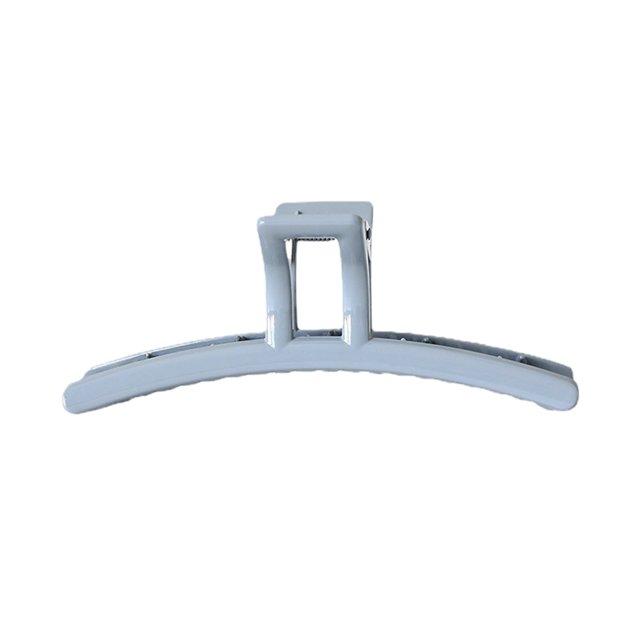 CSChome Hair Claw Frosted Non-Slip Crossing Hair Claw Spring Design Solid Color Simple Large Hair Clamp Styling Tool Clip