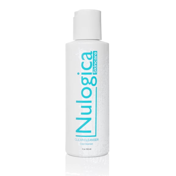 Nulogica Daily Clear Cleanser | Facial Cleanser |  Clean Formula | Water Based | Sensitive Skin | Face Wash | Normal to Oily Skin | All Skin Types | Face Soap | Vegan | Hypoallergenic | Face Cleanser