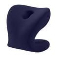 thumbnail image 1 of Soporte para el cuello para silla de oficina, ergonómico, transpirable y agradable para la piel, para hombres y mujeres. Marina de guerra, 1 of 9