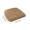 thumbnail image 3 of Chair Cushion, Plush Horseshoe-shaped, Non-slip & Machine Washable, Thick Winter Seat Pad, for Dining Room, Farmhouse Style, 3 of 6