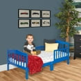 Dream On Me Classic Design Toddler Bed, Wave Blue