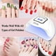 thumbnail image 4 of Lámpara de uñas LED UV de 150 W, lámpara profesional para esmalte de gel con 4 configuraciones de temporizador, sensor automático, pantalla LCD, 4 of 5