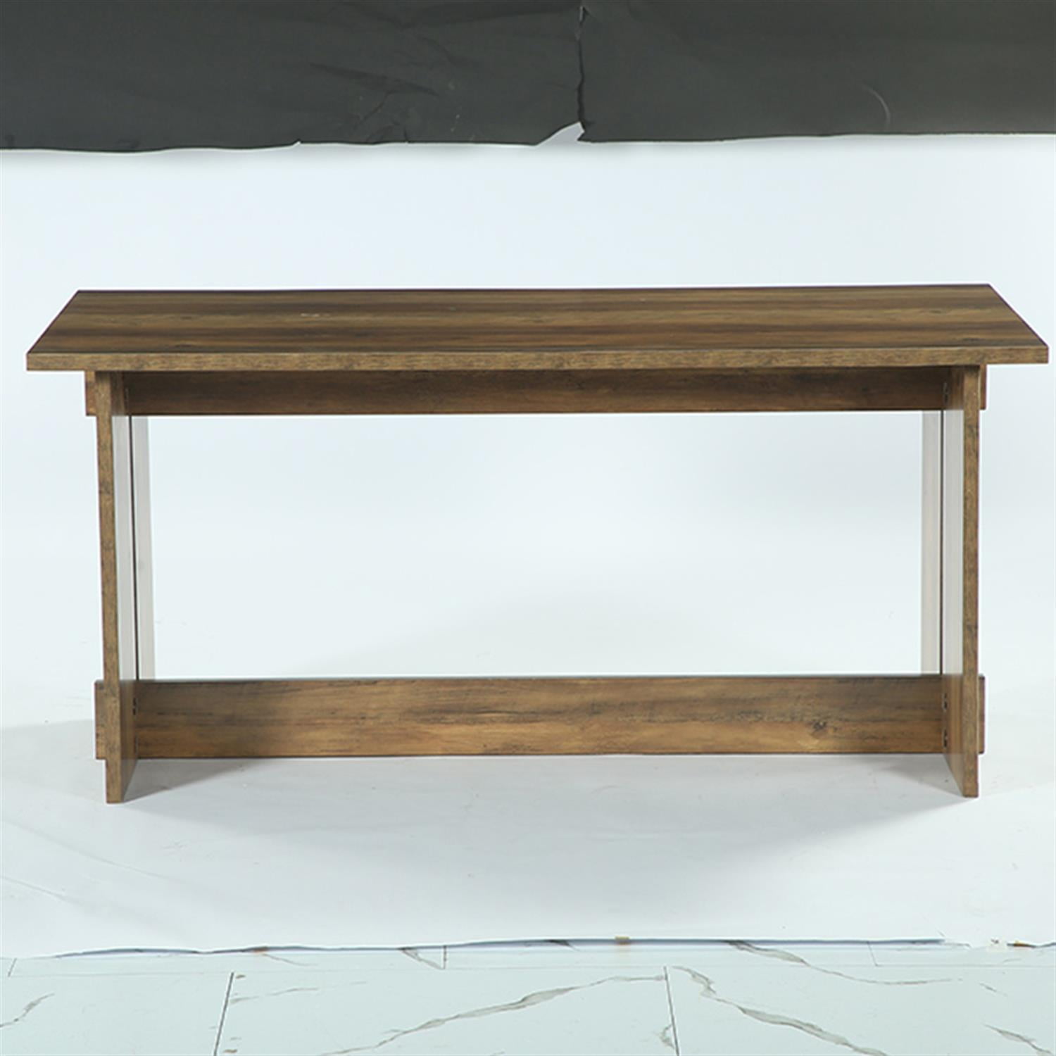 Demi Bonn 63" Dining Table, Farmhouse Dining Room Table Kitchen Table for 4-6 for Dining Room, Home Office, Living Room Furniture, Brown