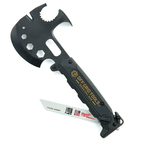 Survival Axe Milwaukee Sawzall (Best Survival Axe Review)