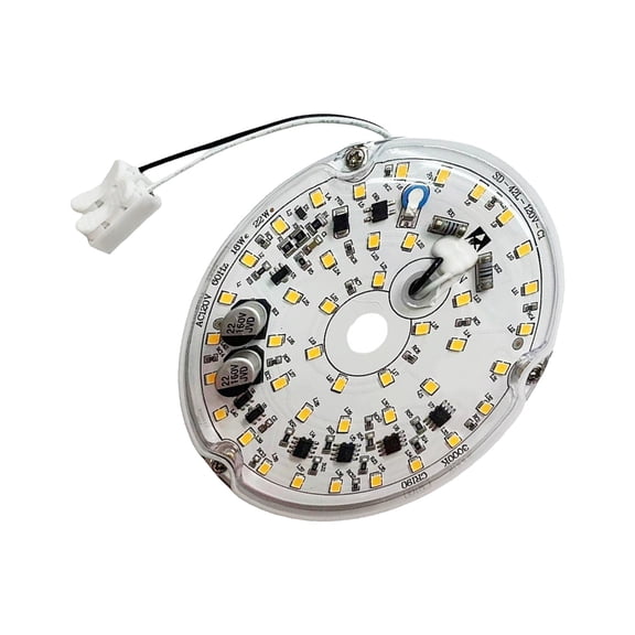 120V 18W LED Ceiling Fan Light Dimmable LED Retrofits Light Board Panel Ceiling Flush Light Replacement Panel Enduring