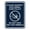 Navy Blue / White, variant on Signs ByLITA Portrait Round Please Respect Our Animal Care Policy - Do Not Feed Any Zoo Animals ABS Plastic | Laser Engraved | Easy Installation | Elegant Design Sign (Brushed Silver) - Large