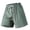 Green, variant on XFeng Men Athletic Shorts Elastic Drawstring Waist Quick Dry Side Split Casual Sports Shorts