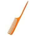 thumbnail image 2 of Plastic Tail Comb Detangling Hair Comb Wide Tooth Comb Anti-static Comb Hairdressing Styling Tail Comb for Hair Salon & Wedding Studio, 2 of 8