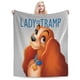thumbnail image 1 of Manta de La Dama y el Vagabundo, manta de felpa grande súper suave y esponjosa para niños, niñas y adultos jóvenes, manta de franela cálida y acogedora para sala de estar, sofá cama para todas las, 1 of 7
