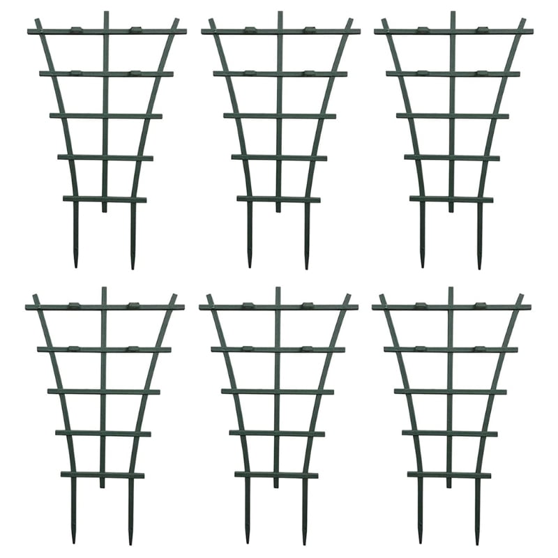 HLGDYJ 2/6/12 Pcs Garden Climbing Trellis DIY Plastic Superimposed Potted Plant Support