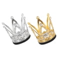 thumbnail image 3 of Miangastore Helmet Crown Rhinestone Ornament Metal For Women Ski Helmet 2Pcs, 3 of 9