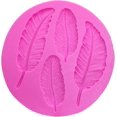 thumbnail image 1 of Molde de silicona con forma de pluma de pájaro pequeño, apto para uso alimentario, ideal para chocolate, dulces, helados, cupcakes y decoración de tartas., 1 of 5