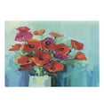 thumbnail image 1 of Impressionist Cutting Board, Floral Painting Colorful Bouquet of Poppy Flowers in Vase, Decorative Tempered Glass Cutting and Serving Board, in 3 Sizes, by Ambesonne, 1 of 2