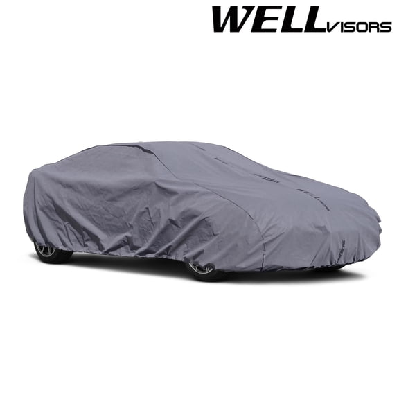 WellVisors All Weather UV Proof Gray Car Cover for 2016-2024 Mazda MX-5 Miata 3-6898328CE