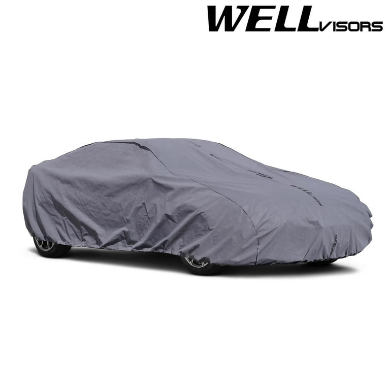 WellVisors All Weather UV Proof Gray Car Cover for 1996 2002 Dodge