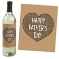 thumbnail image 5 of Big Dot of Happiness My Dad is Rad - Father's Day Gift For Men - Wine Bottle Label Stickers - Set of 4, 5 of 8
