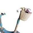 thumbnail image 3 of LJNYFDC Bike Accessories Kids Bike Front Basket Storage Box Large Capacity Strong Load Bearing Universal Easy to Install Bicycle Basket with Adjustable Straps, 3 of 6