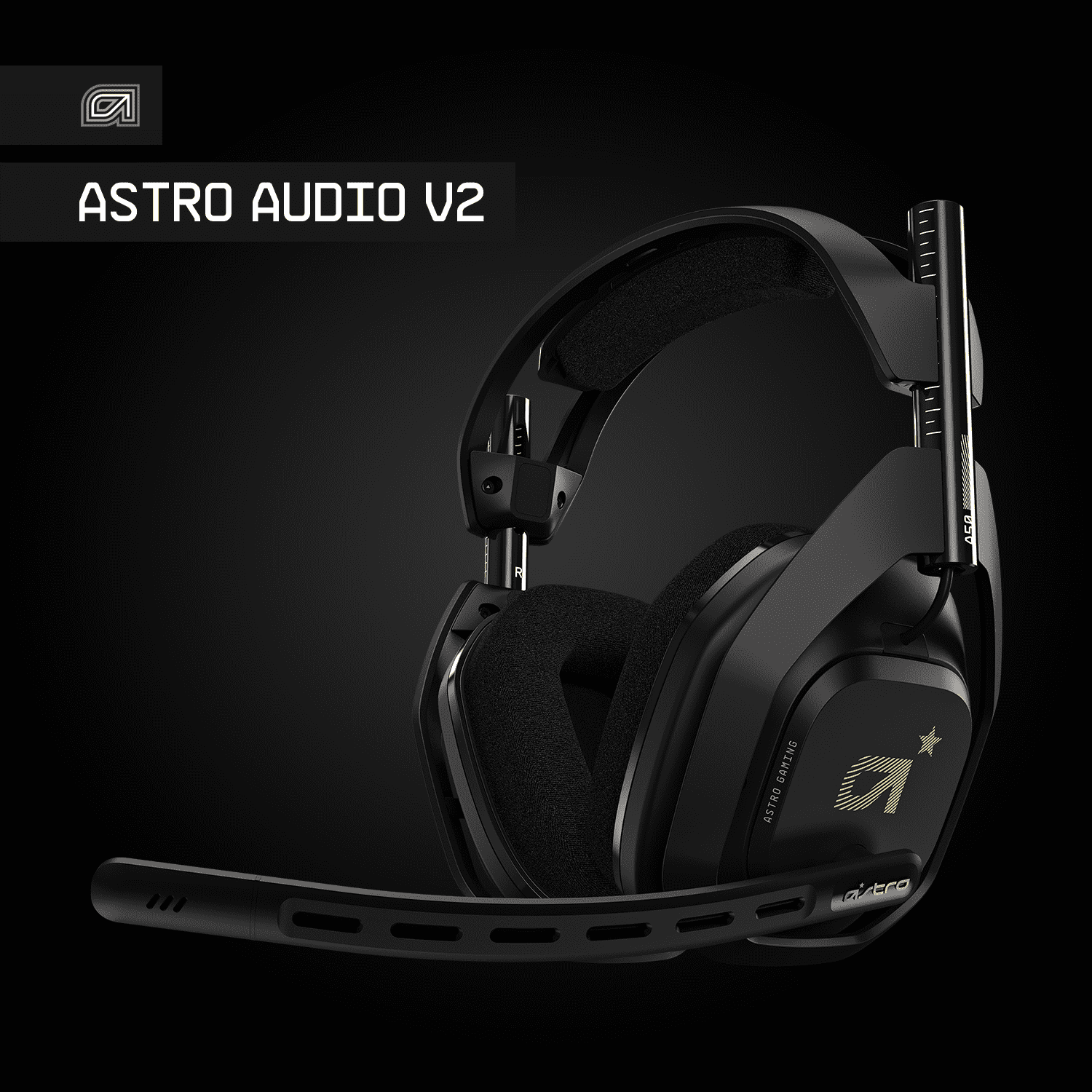 ASTRO Gaming A50 Wireless Headset + Base Station Gen 4 - Compatible with  Xbox Series X|S, Xbox One, PC, Mac - Black/Gold