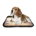 thumbnail image 2 of PKQWTM Basketball Arena Pet Dog Cat Bed Pee Pads Mat Cushion Potty Dogsblankets Crate Bed Kennel 25x30 inch, 2 of 3