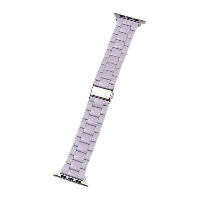 Correa de reloj Smartwatches Accesorios de reloj premium Hebilla de metal de liberación rápida púrpura