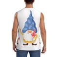 thumbnail image 4 of Balery Autumn Funny Gnomes Camisetas sin mangas para hombre, absorbe la humedad y protege contra el mal olor.-Large, 4 of 7