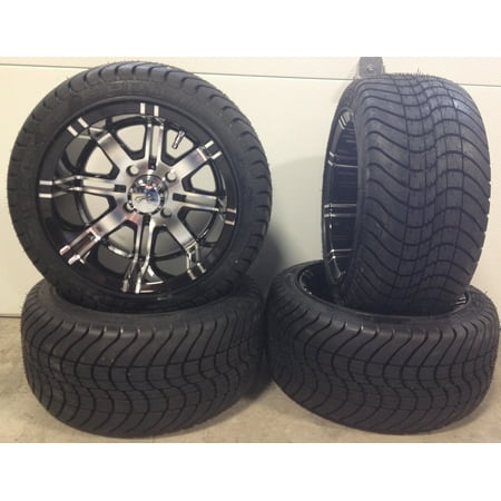 Fairway Alloys Aggr Golf Wheels 12 Lo Pro 225×35-12 Tires E-Z-GO & Club Car Fairway Alloys Aggr Golf Wheels 12 Lo Pro 225×35-12 Tires E-Z-GO & Club Car