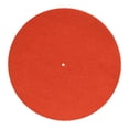 thumbnail image 2 of Bunblic Turntable Platter Mat Turntable Mat 3mm Thick Phonograph Mat 12inch Slip Mat Pad Player Mat Players Orange, 2 of 8