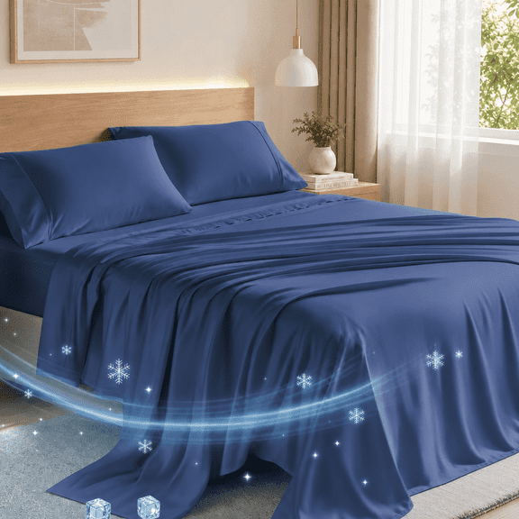 Viviland Queen Size Sheet Set Sheet Set, Breathable, And Ultra-Soft Sheet Set With Pockets -Breathable & Sheets-Luxury Sheet Set