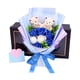 thumbnail image 3 of Ramo de flores de jabón artificiales, decoración del Día de San Valentín, arreglo Floral decorativo perfumado para la escuela, niños y estudiantes , azul, 3 of 8