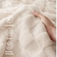 thumbnail image 3 of Manta polar Bedsure beige claro para sofá, 150 x 200 cm, 3 of 6